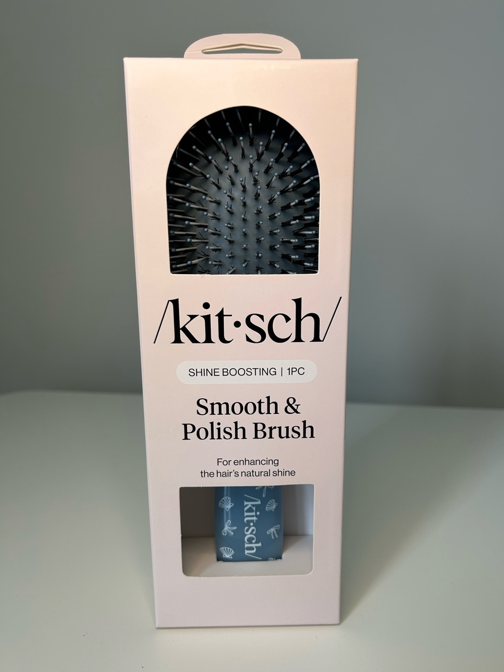 NIB Kitsch Coastal Cottage Smooth & Polish Brush Limited Edition